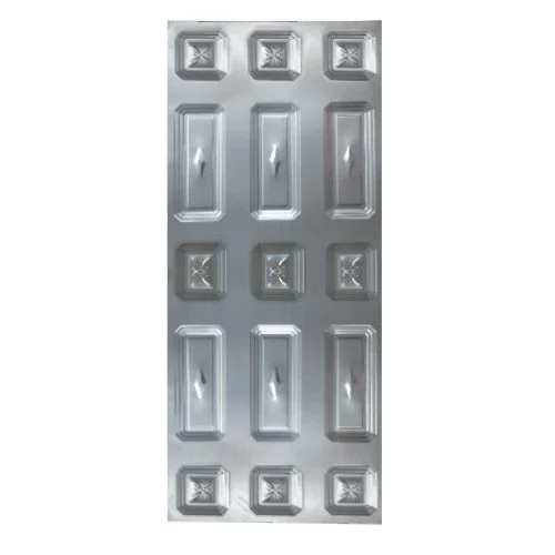 Panel Estampado Galv Para Puertas 90 CM 