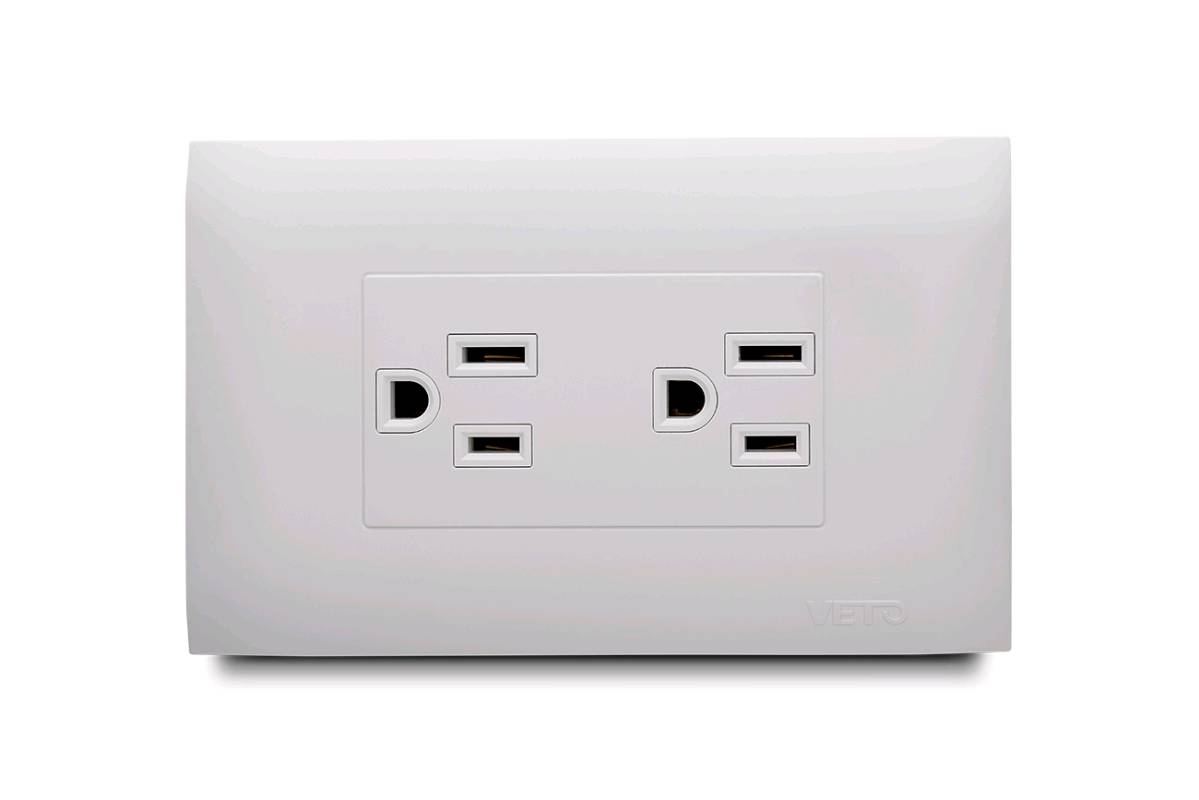 Interruptor Simple Blanco 