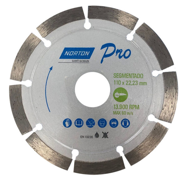 Disco Diamente Segmentado 41/2 