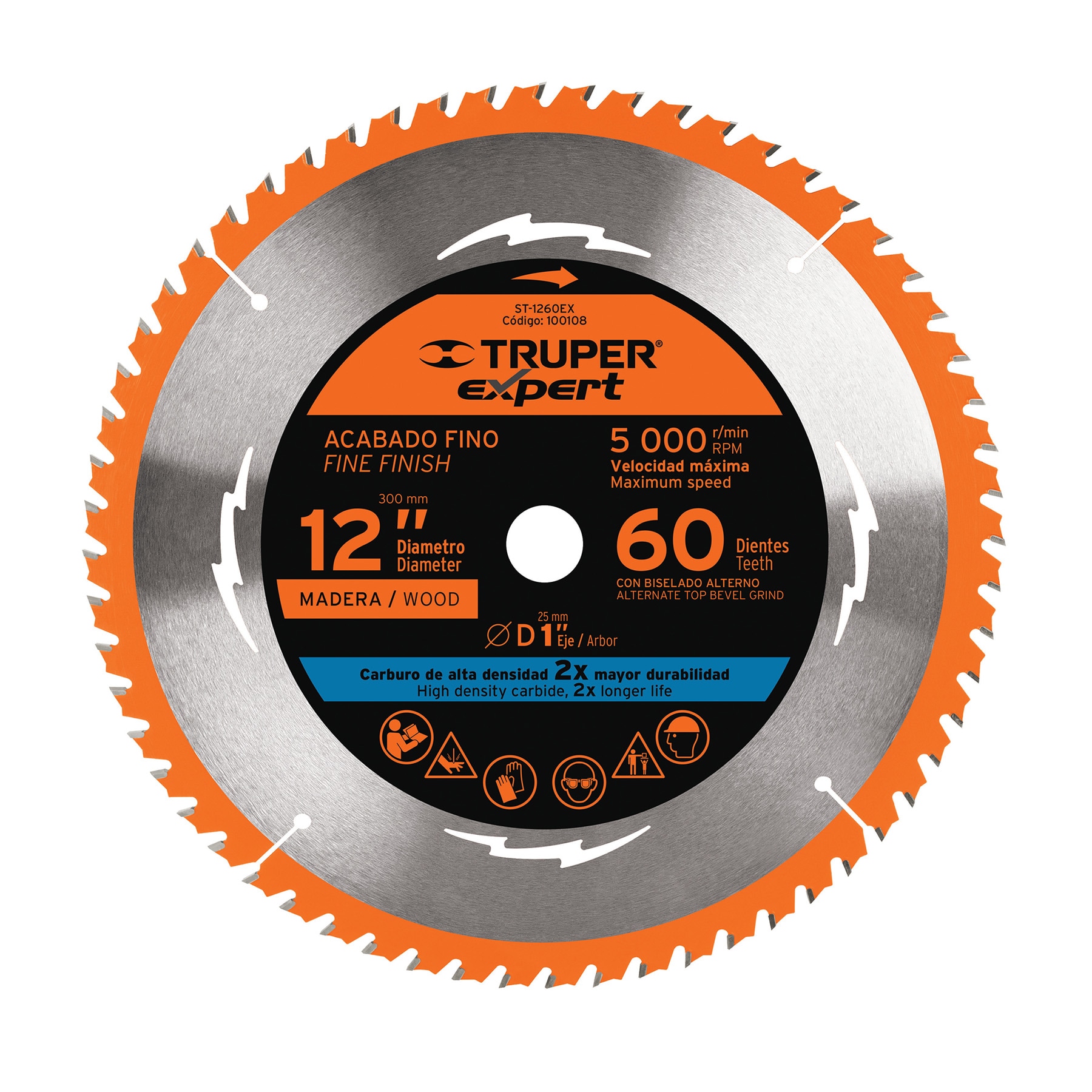 Disco Corte Madera 60 Dientes 12\