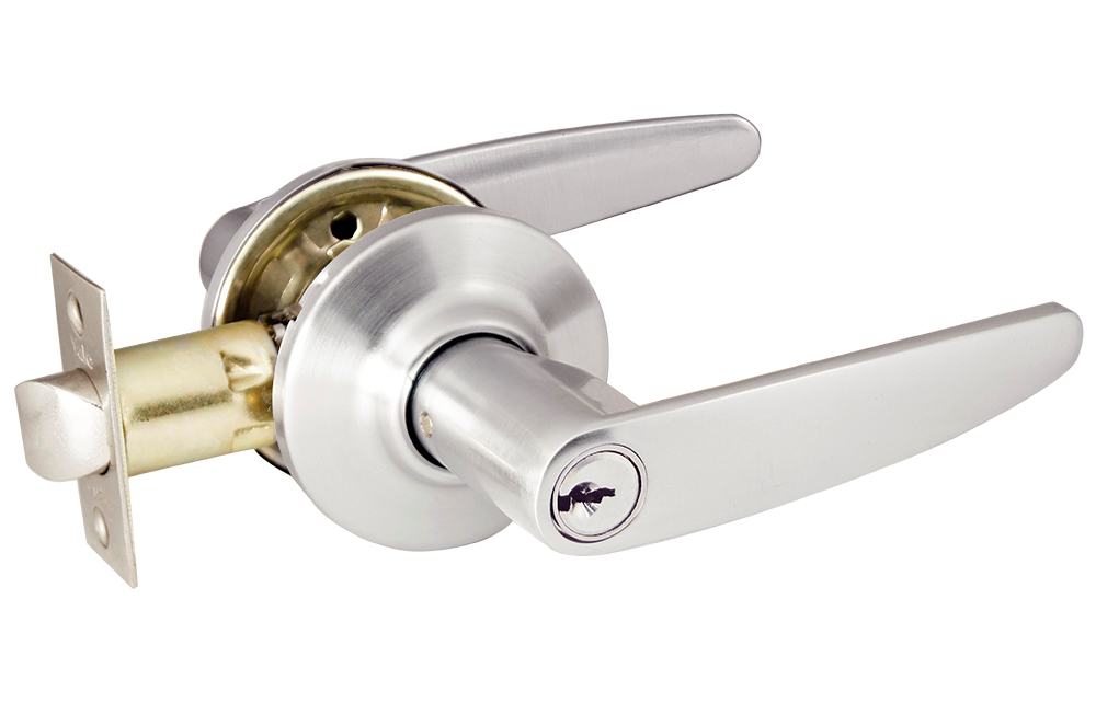 Cerradura Manija Niquelada 