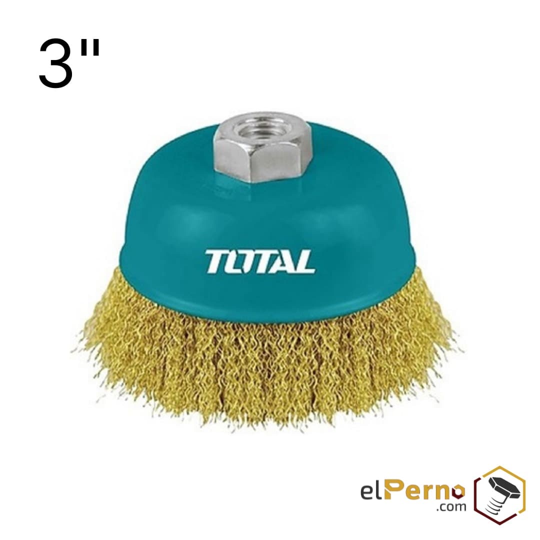 Cepillo Copa Rizado 3\