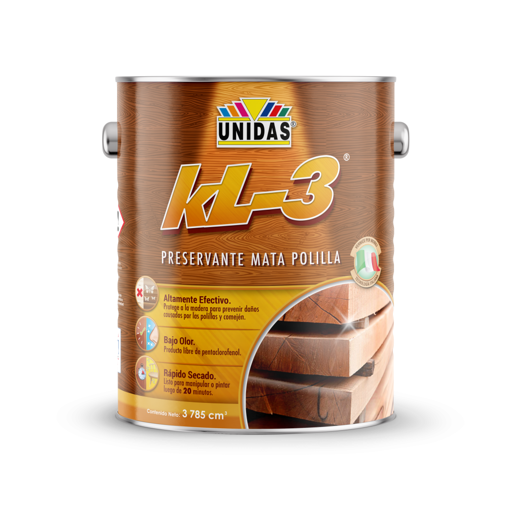 KL3 Preserverante P/Madera Unidas GL 